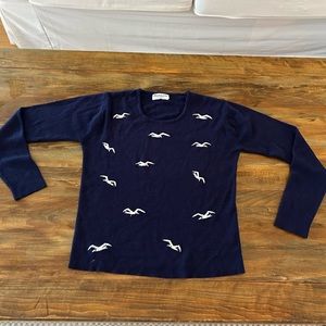 Vintage Robert Scott Ltd navy sweater S